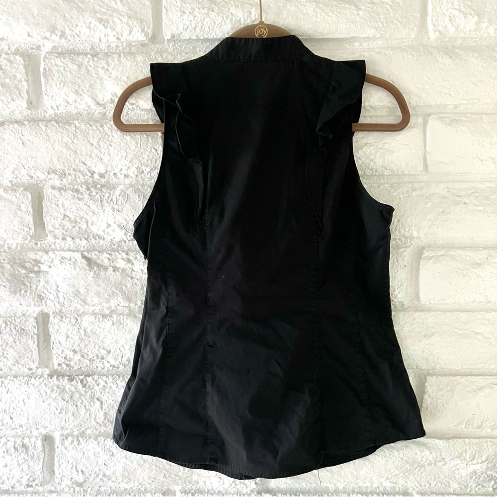 Express Black Ruffled Blouse - image 5
